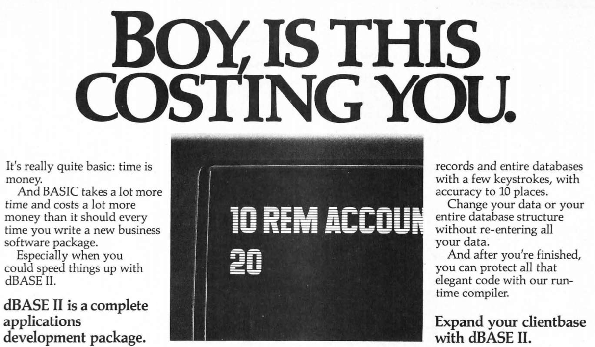 Graphic titled 'hyperfast herminator boy is this costing you' reflecting computing humor